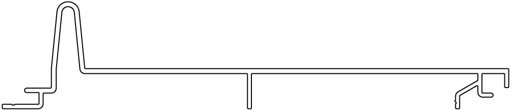 ULTRALIGN 155x25mm Cabin Profile