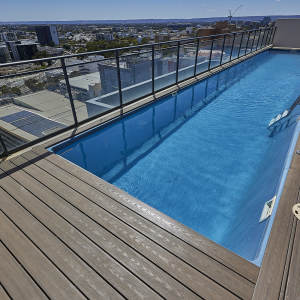 Astra Apartments Pool Deck