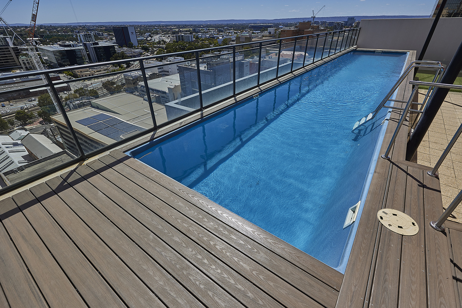 Astra Apartments Pool Deck